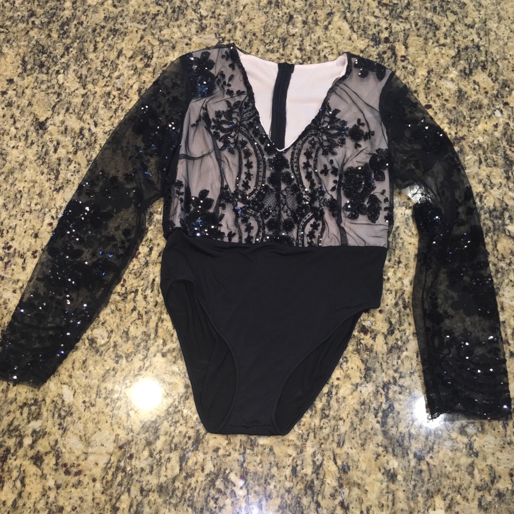 Mesh and sequin Bodysuit Medium
